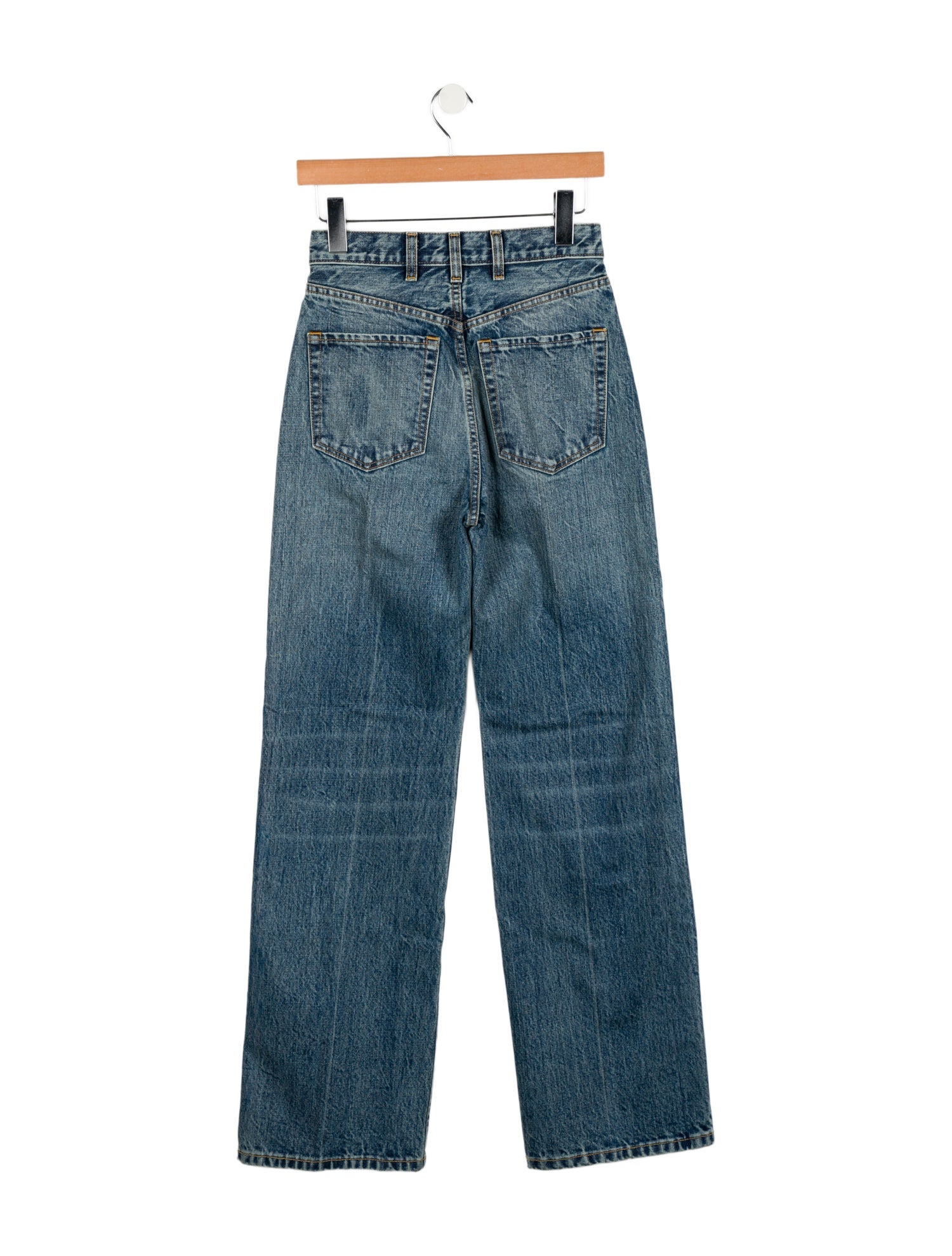 Rùadh High-Rise Wide Leg Jeans
