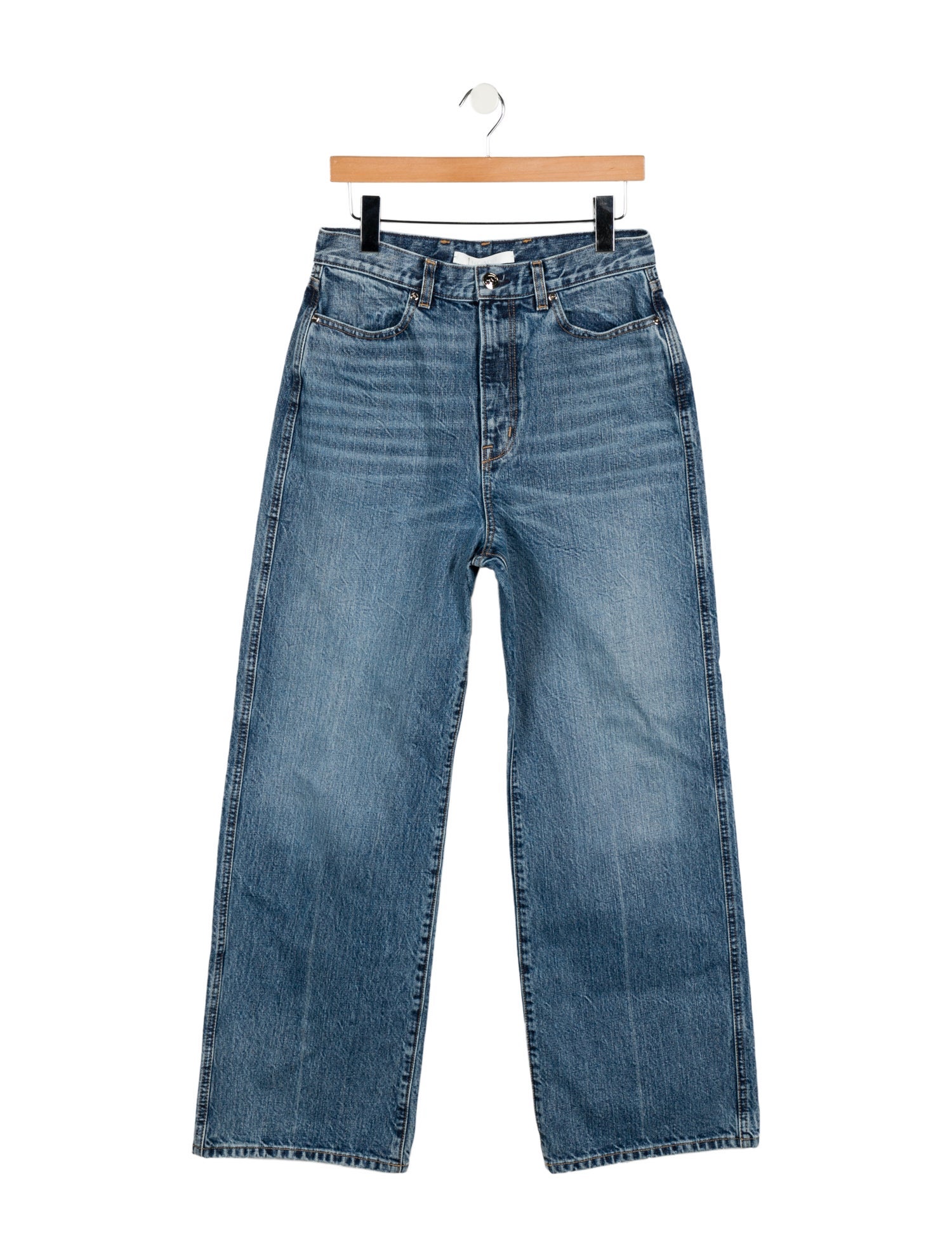 Rùadh High-Rise Wide Leg Jeans