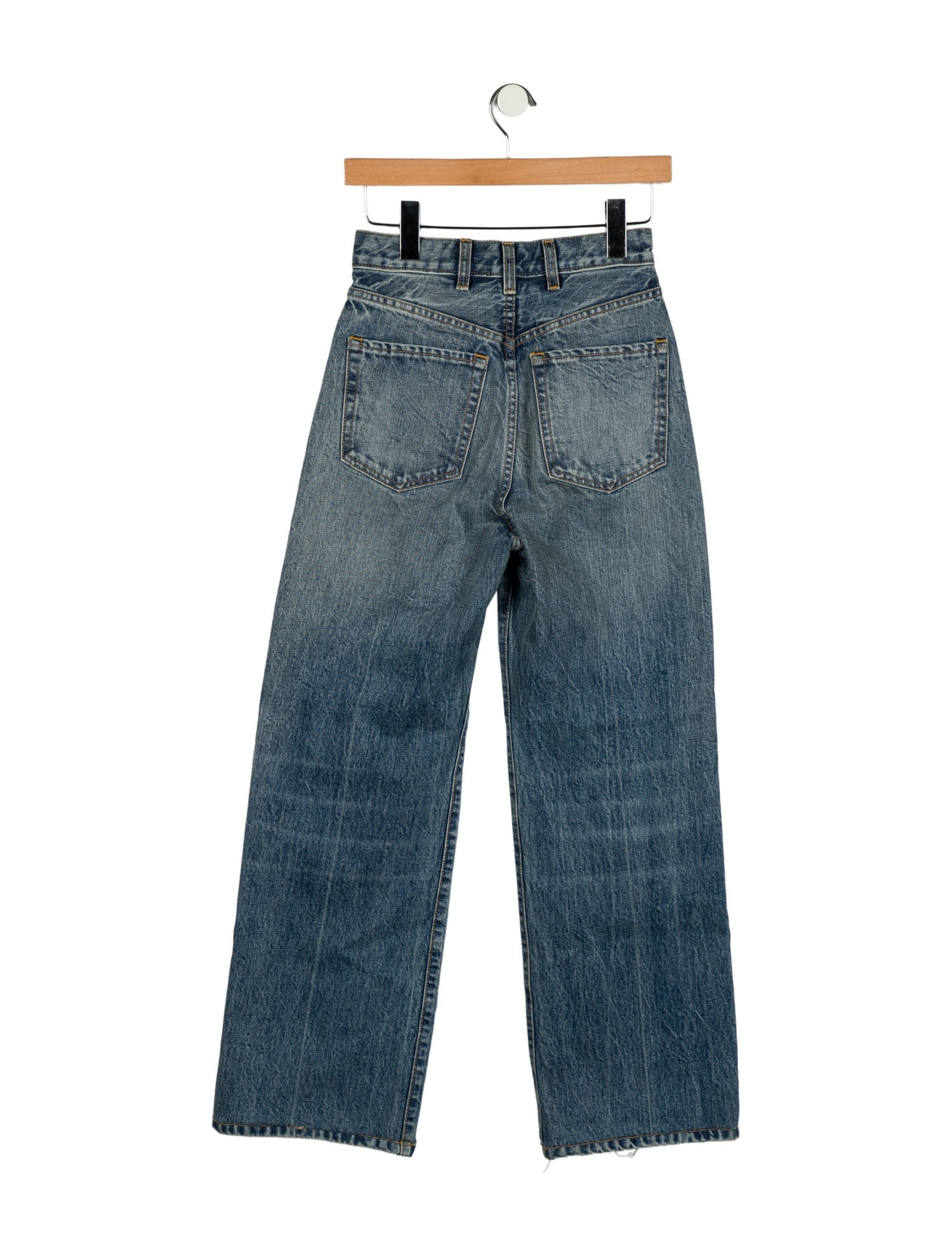 Rùadh High-Rise Wide Leg Jeans