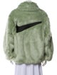 Nike x AMBUSH Faux Fur Faux Fur Coat
