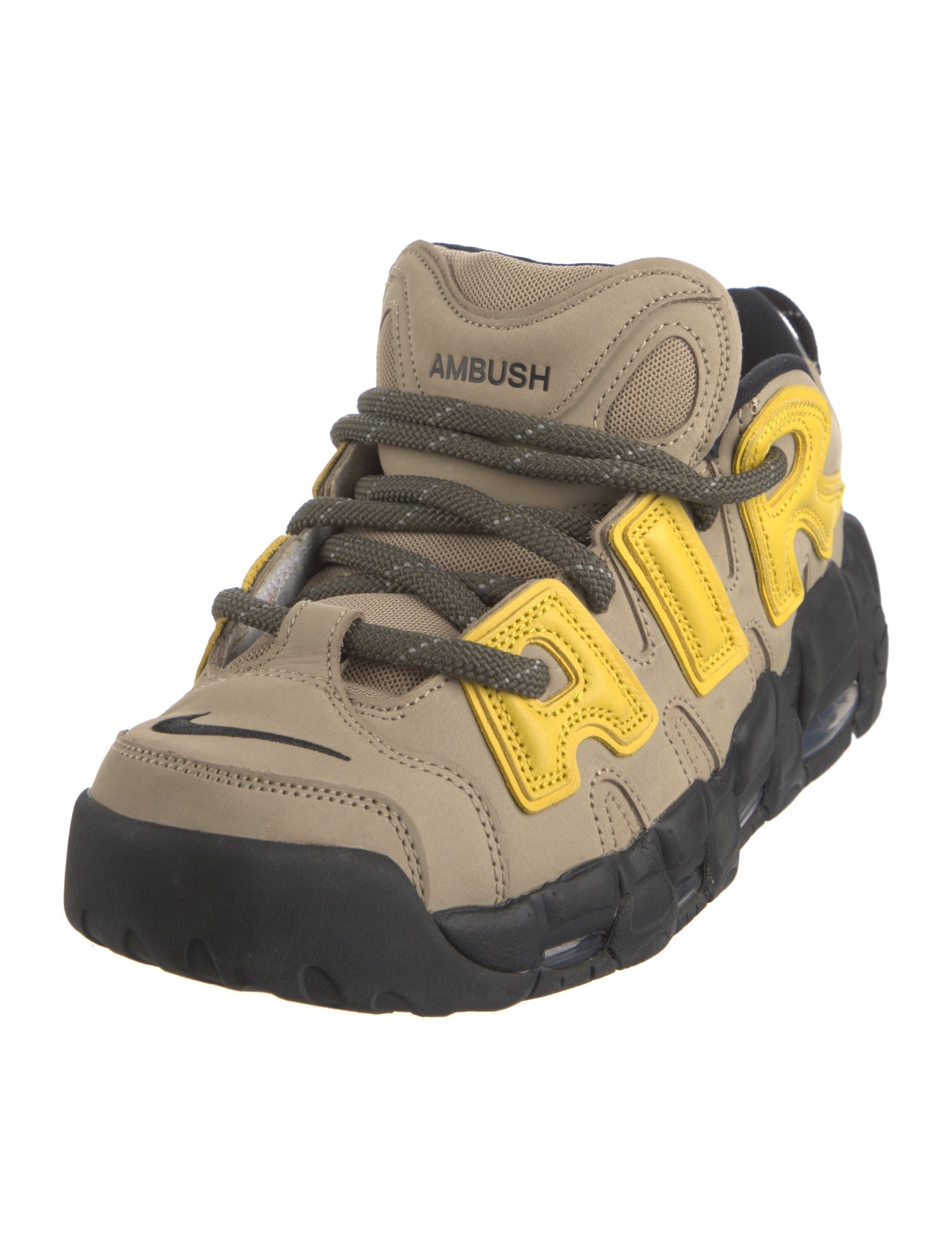 Nike x AMBUSH Suede Colorblock Pattern Sneakers