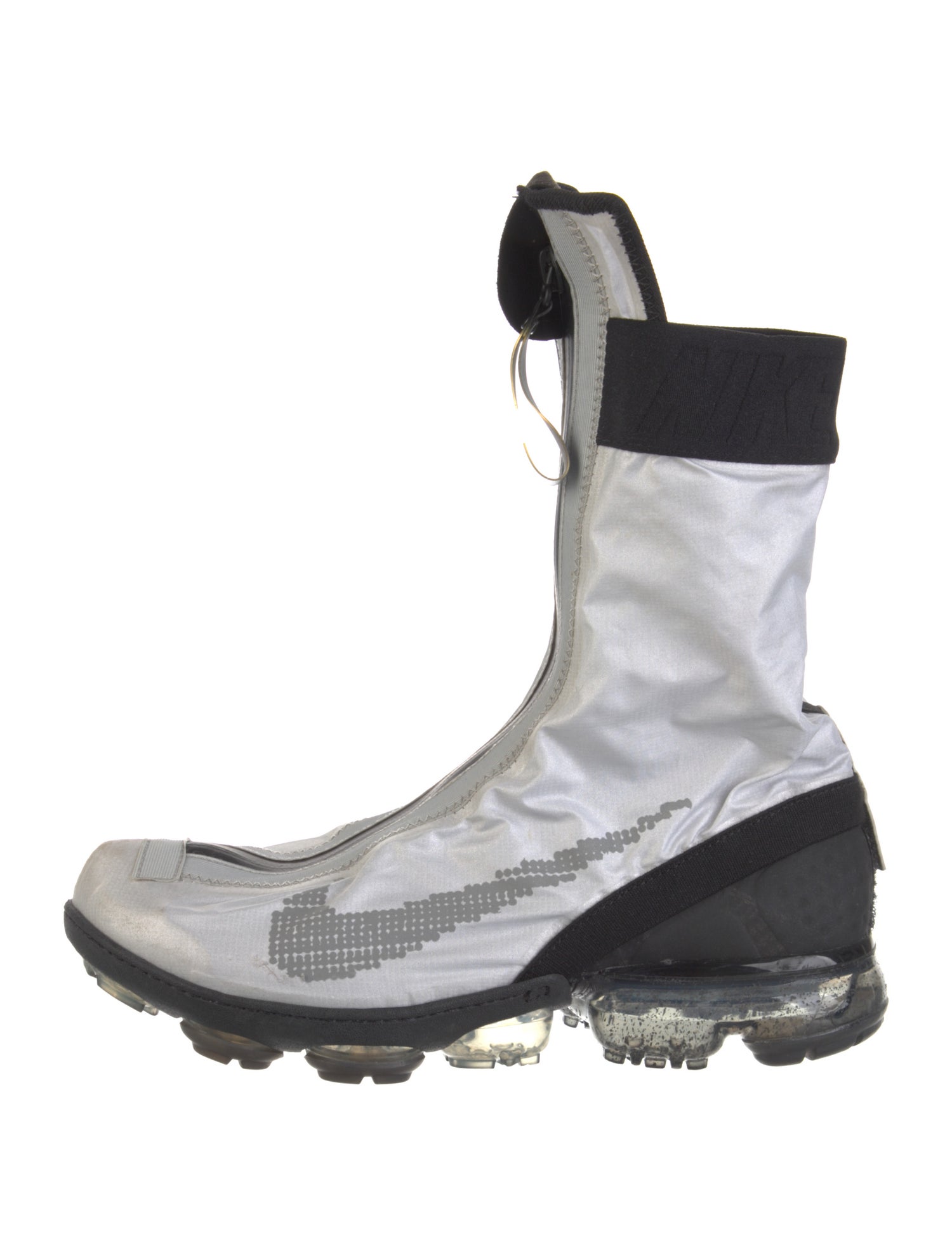 Nike ISPA ISPA Air VaporMax Flyknit Gator 'Silver' Sneakers