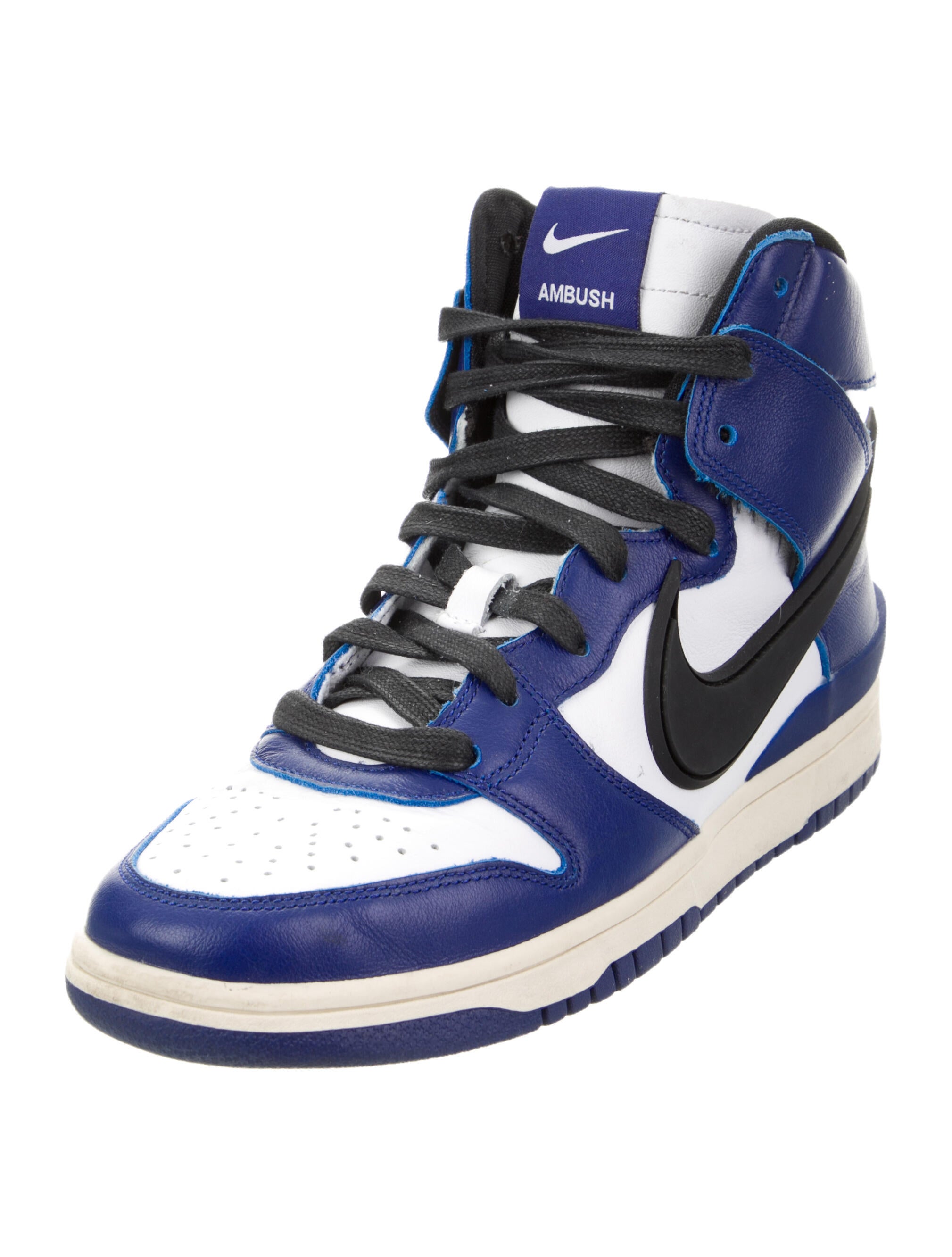 Nike x AMBUSH Leather Colorblock Pattern Sneakers