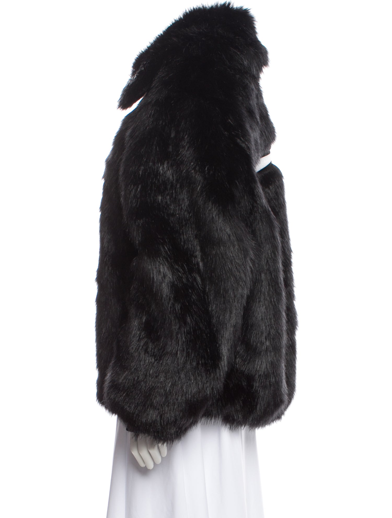 Nike x AMBUSH Faux Fur Faux Fur Jacket - Black Jackets, Clothing
