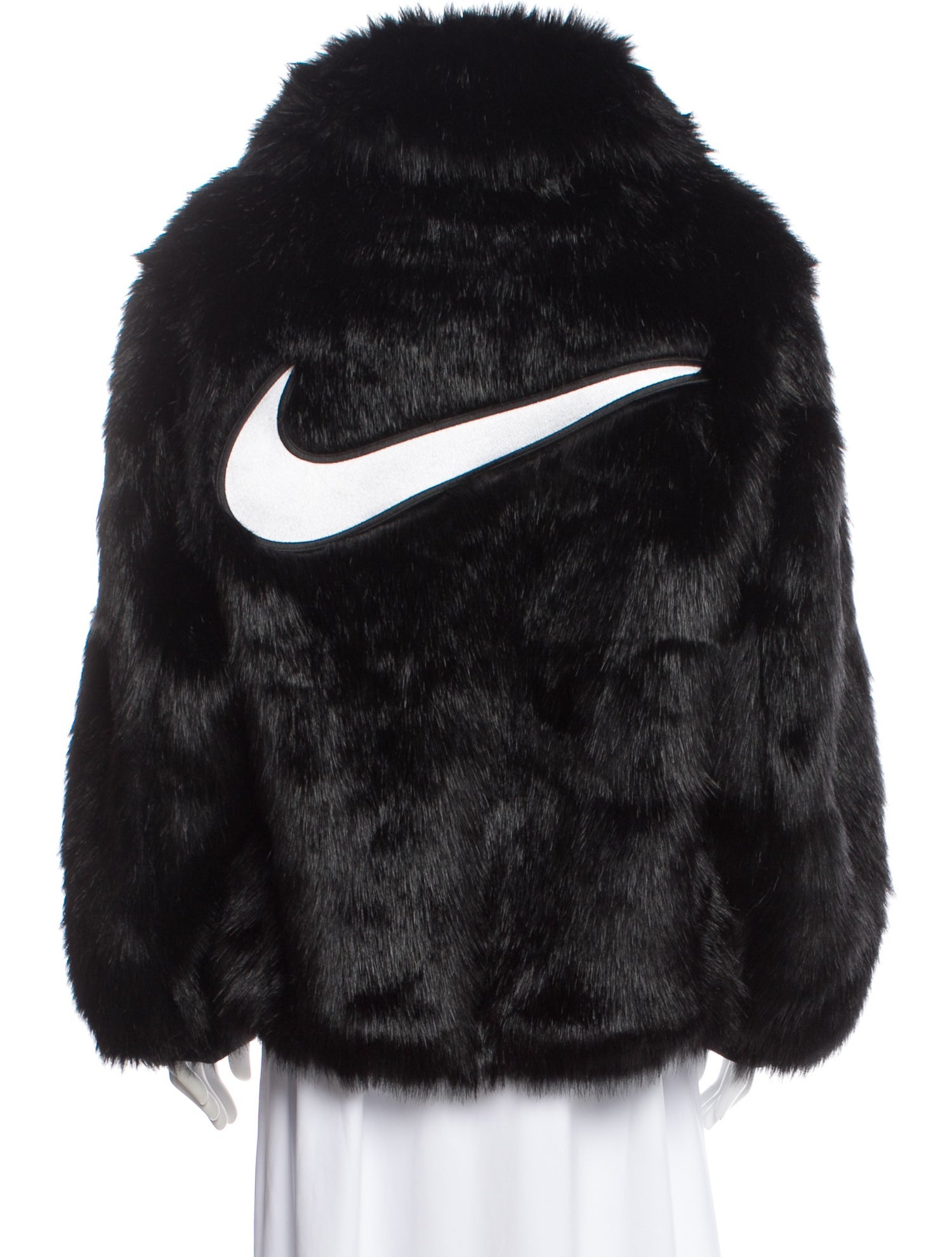 Nike x AMBUSH Faux Fur Faux Fur Jacket - Black Jackets, Clothing