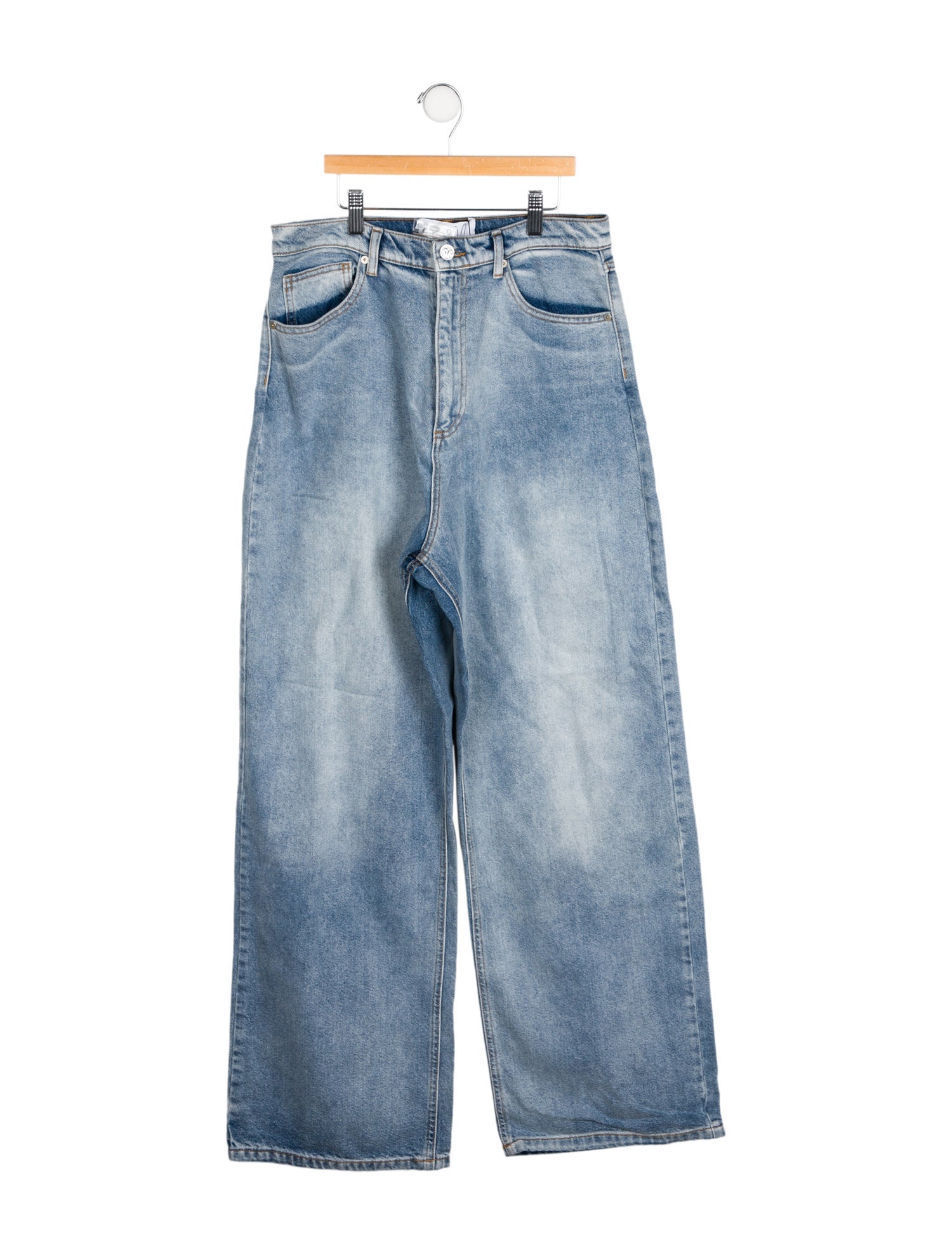 Natasha Zinko High-Rise Wide Leg Jeans