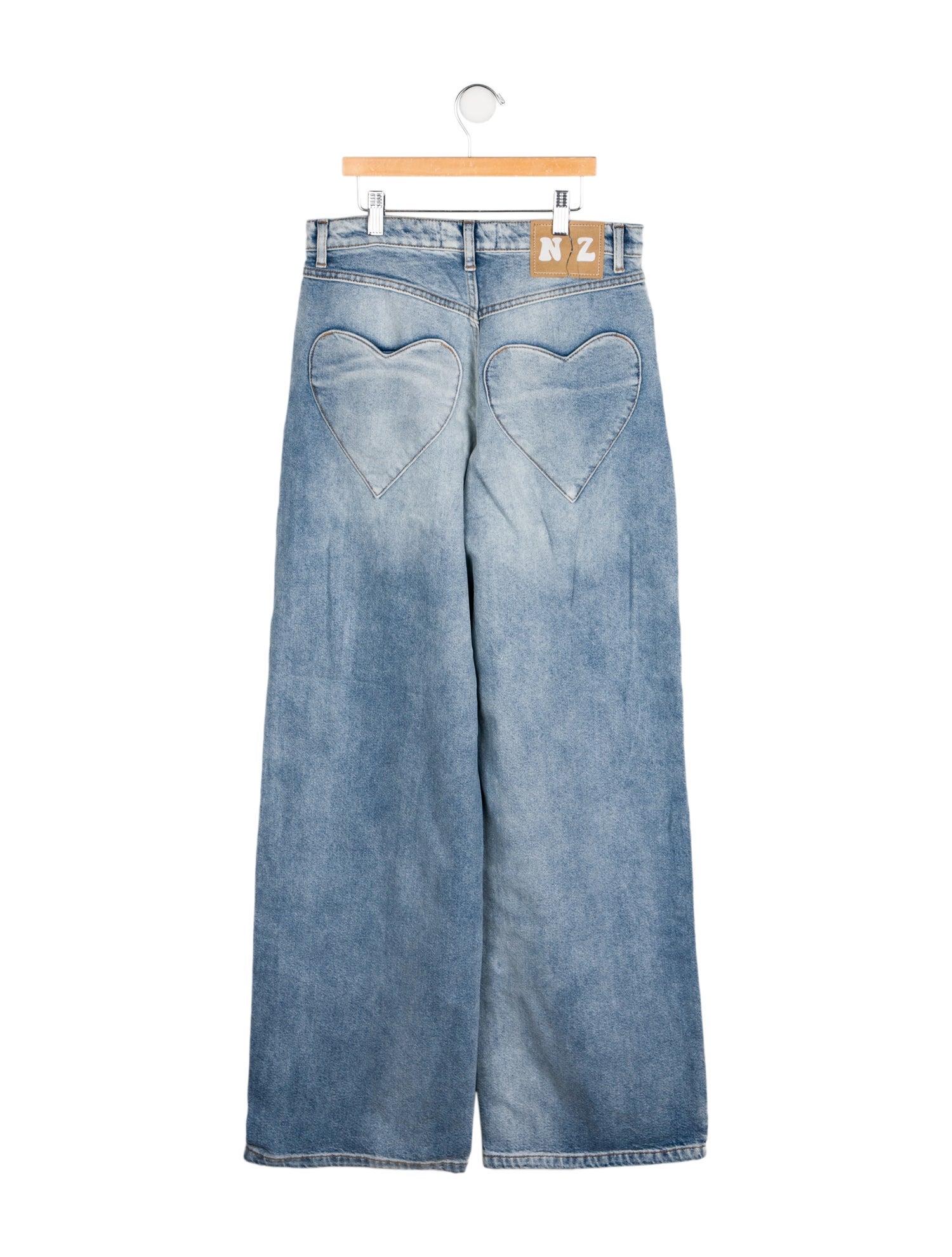 Natasha Zinko High-Rise Wide Leg Jeans