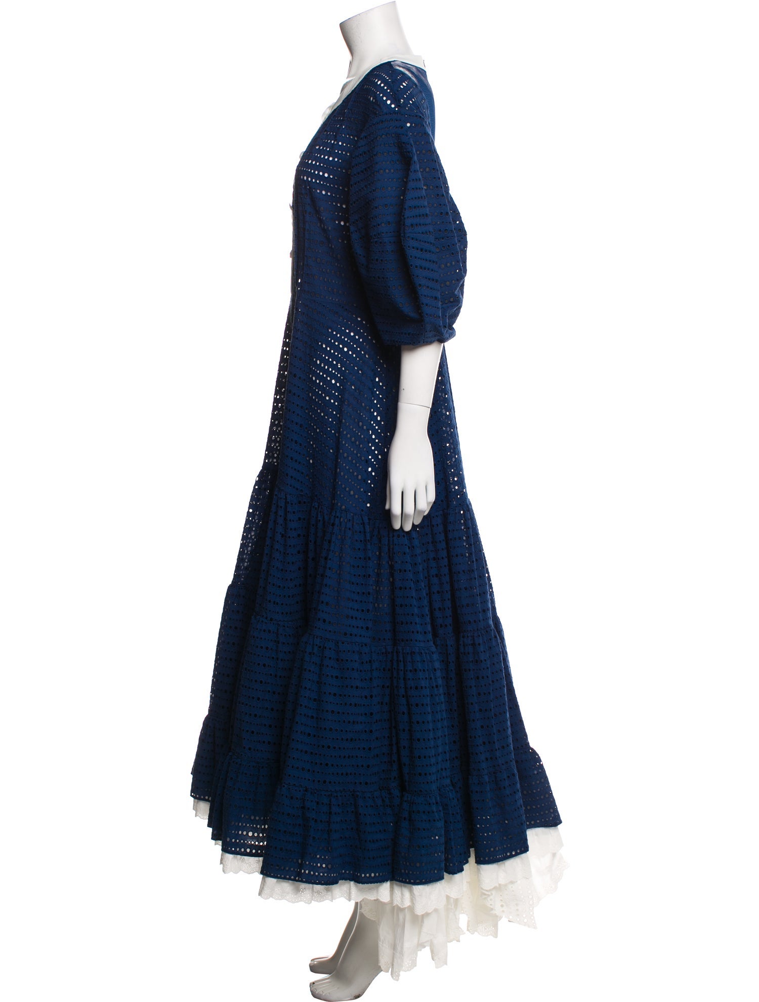 Natasha Zinko V-Neck Long Dress