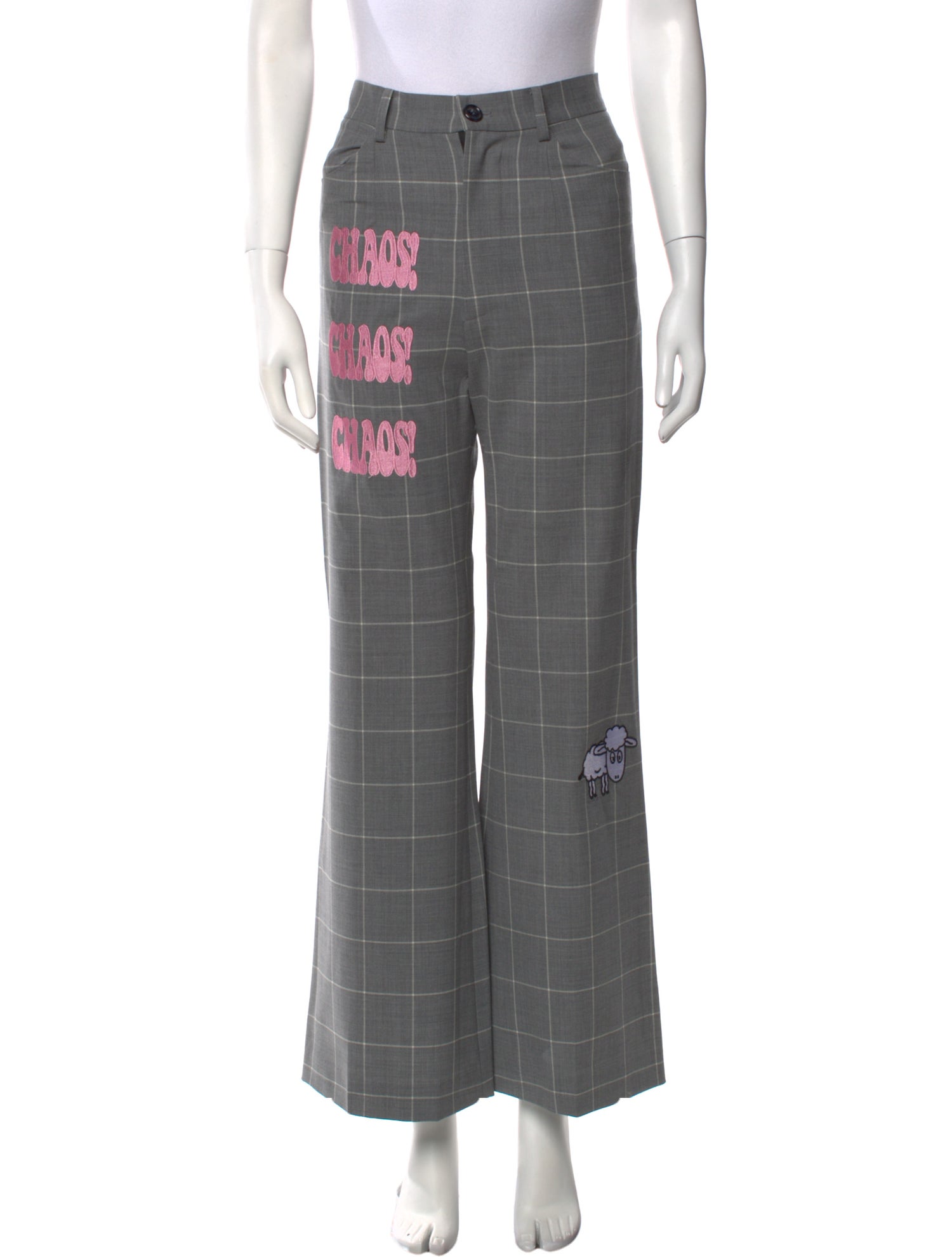 Natasha Zinko Linen Wide Leg Pants