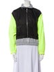 Natasha Zinko Nylon Colorblock Pattern Jacket