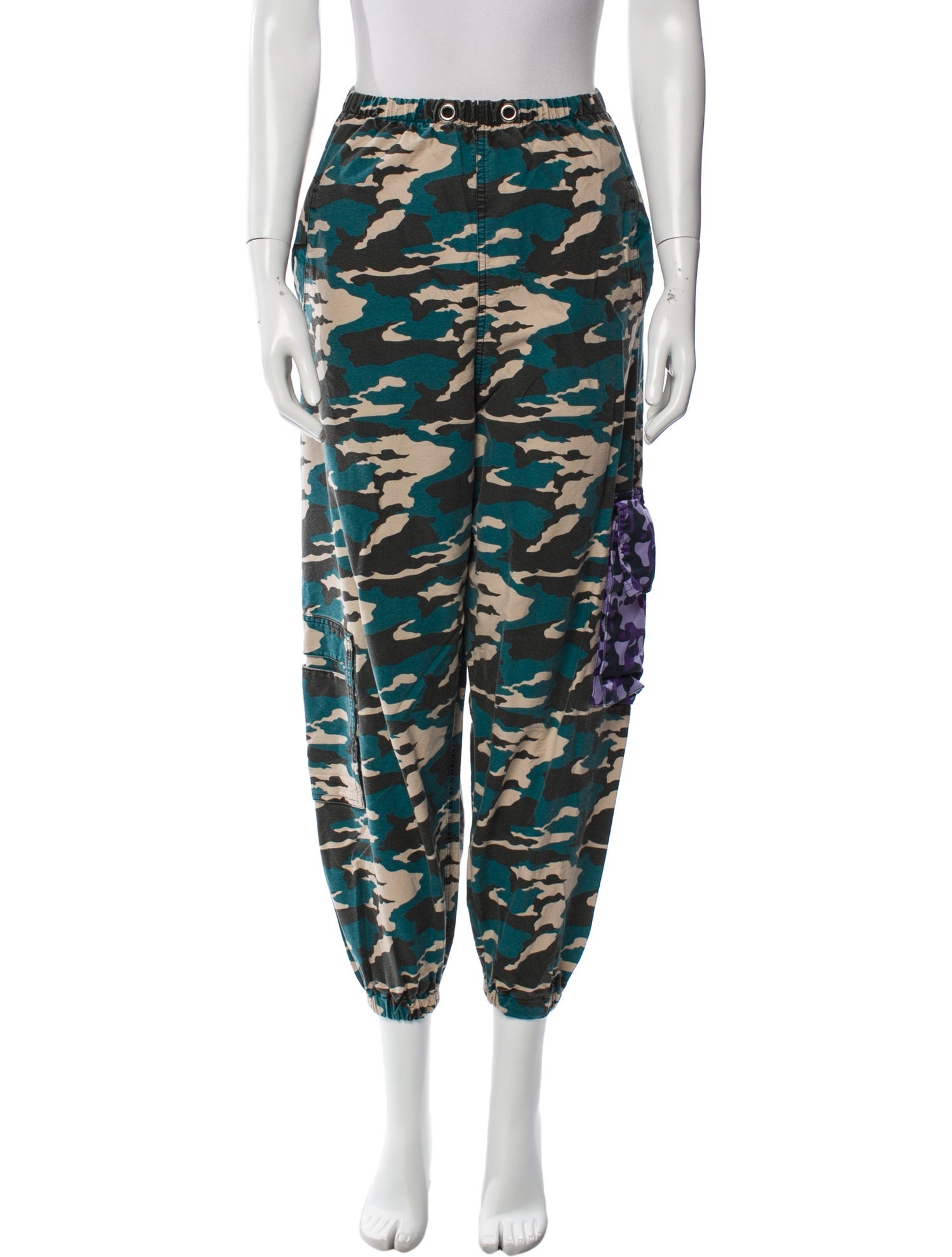 Natasha Zinko Printed Skinny Leg Pants