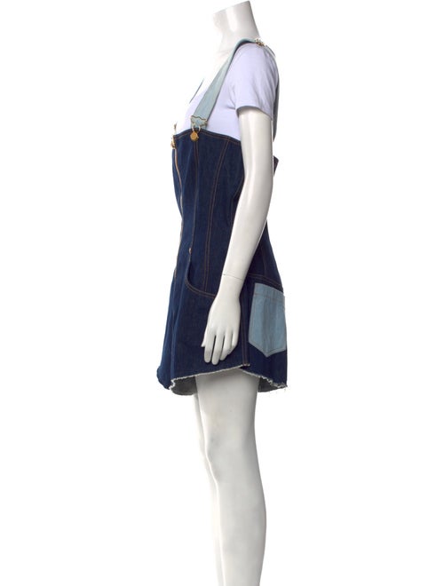 Natasha Zinko Square Neckline Romper