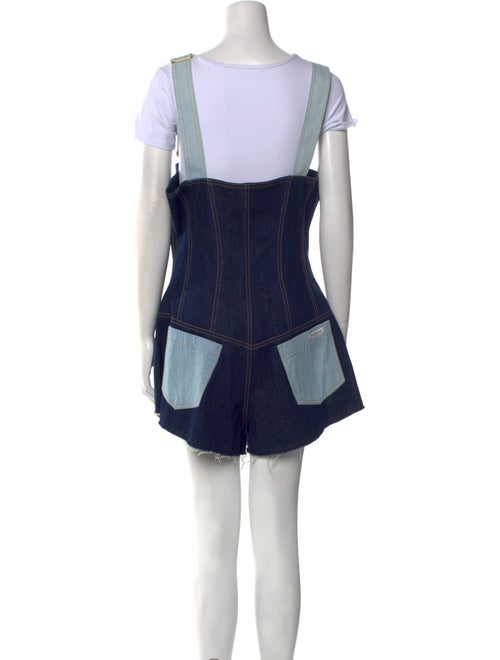 Natasha Zinko Square Neckline Romper