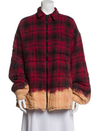 Natasha Zinko Plaid Print Jacket