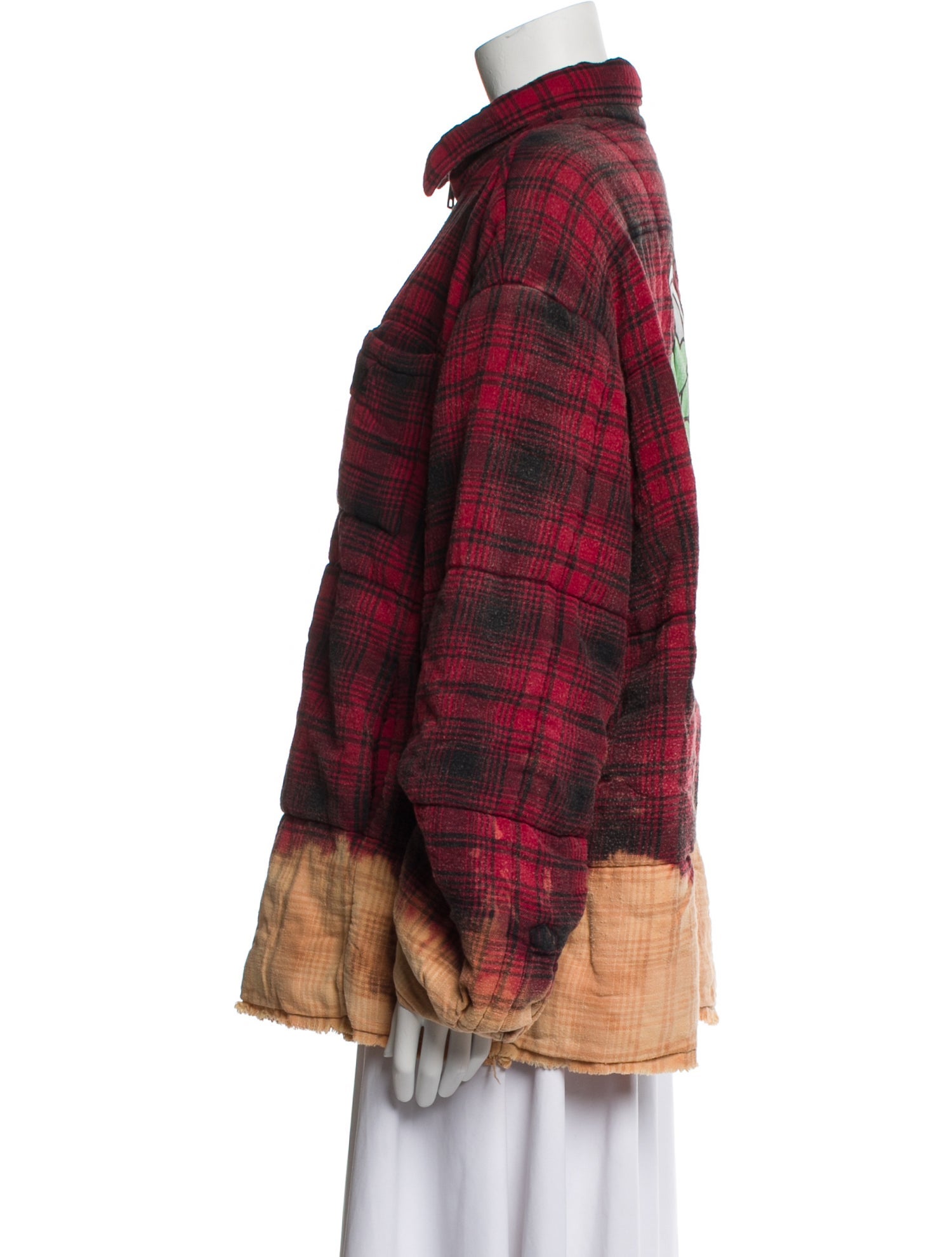 Natasha Zinko Plaid Print Jacket