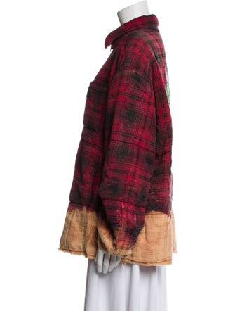 Natasha Zinko Plaid Print Jacket