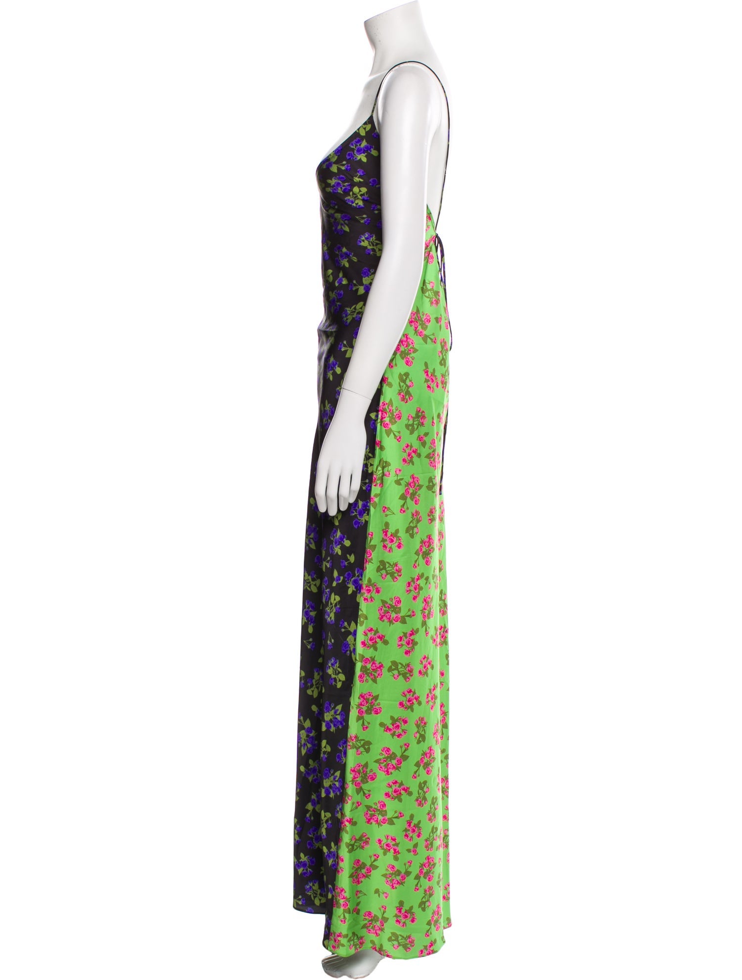 Natasha Zinko Floral Print Long Dress