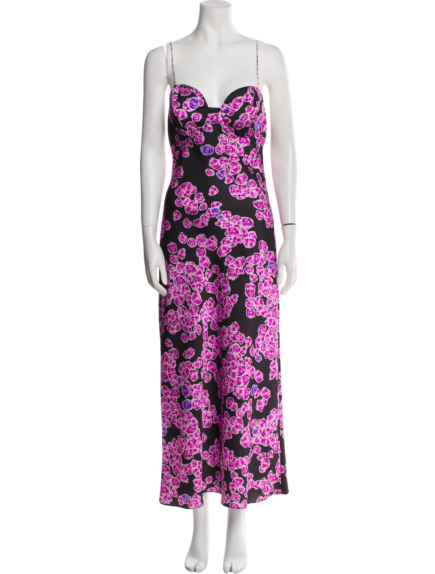 Natasha Zinko Floral Print Long Dress