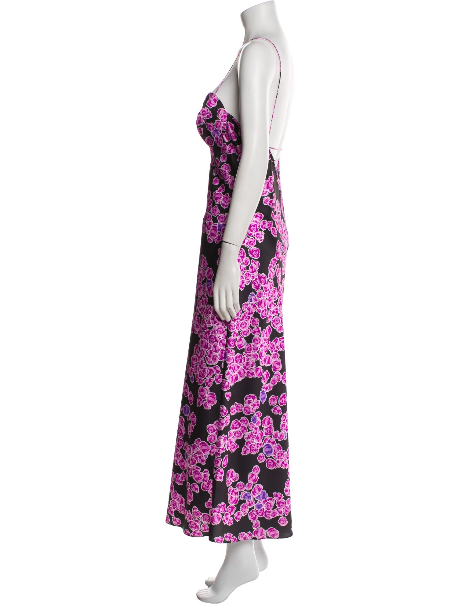 Natasha Zinko Floral Print Long Dress