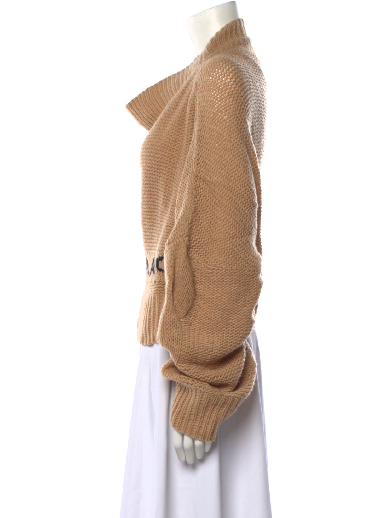 Natasha Zinko Cashmere Cowl Neck Sweater