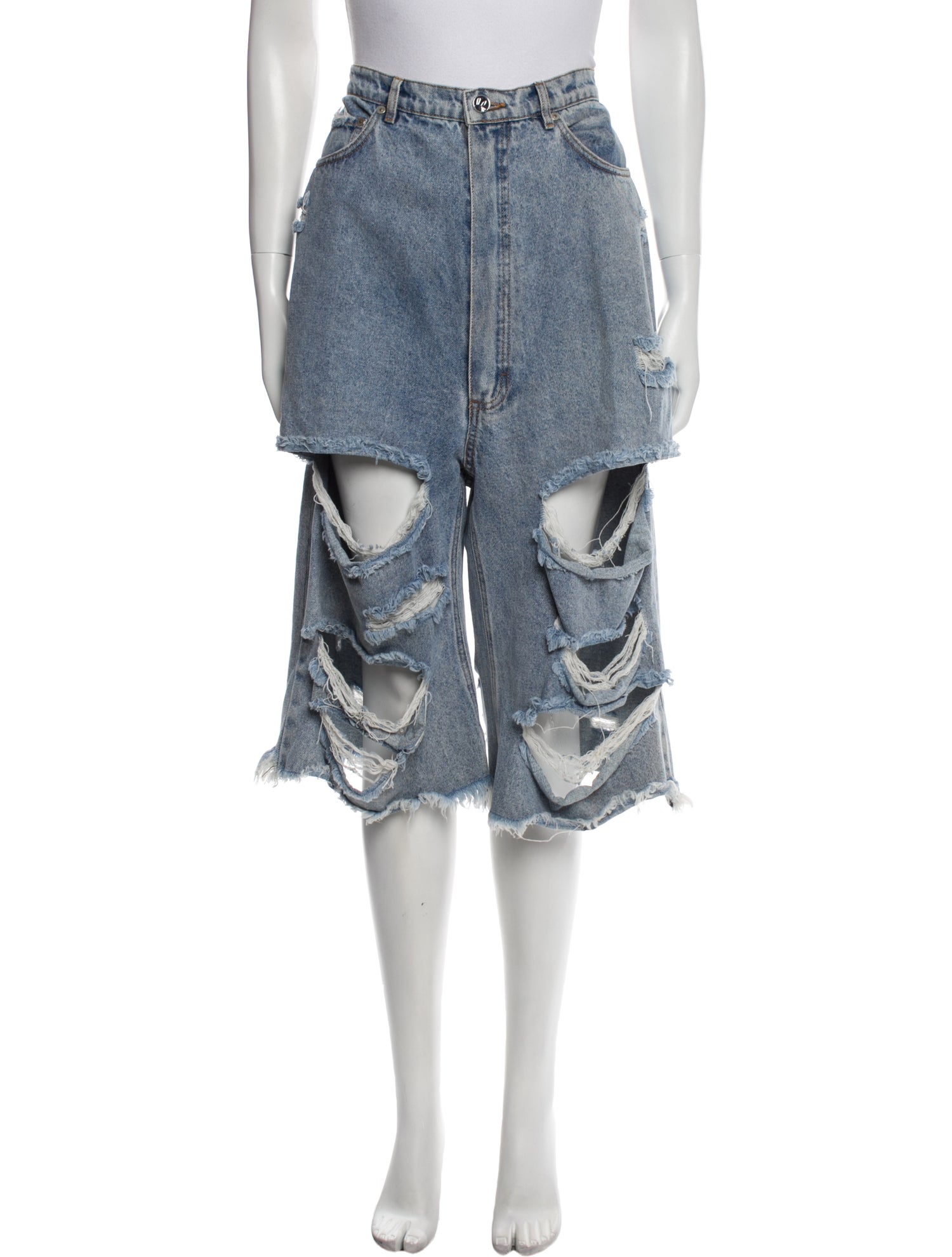 Natasha Zinko High-Rise Wide Leg Jeans