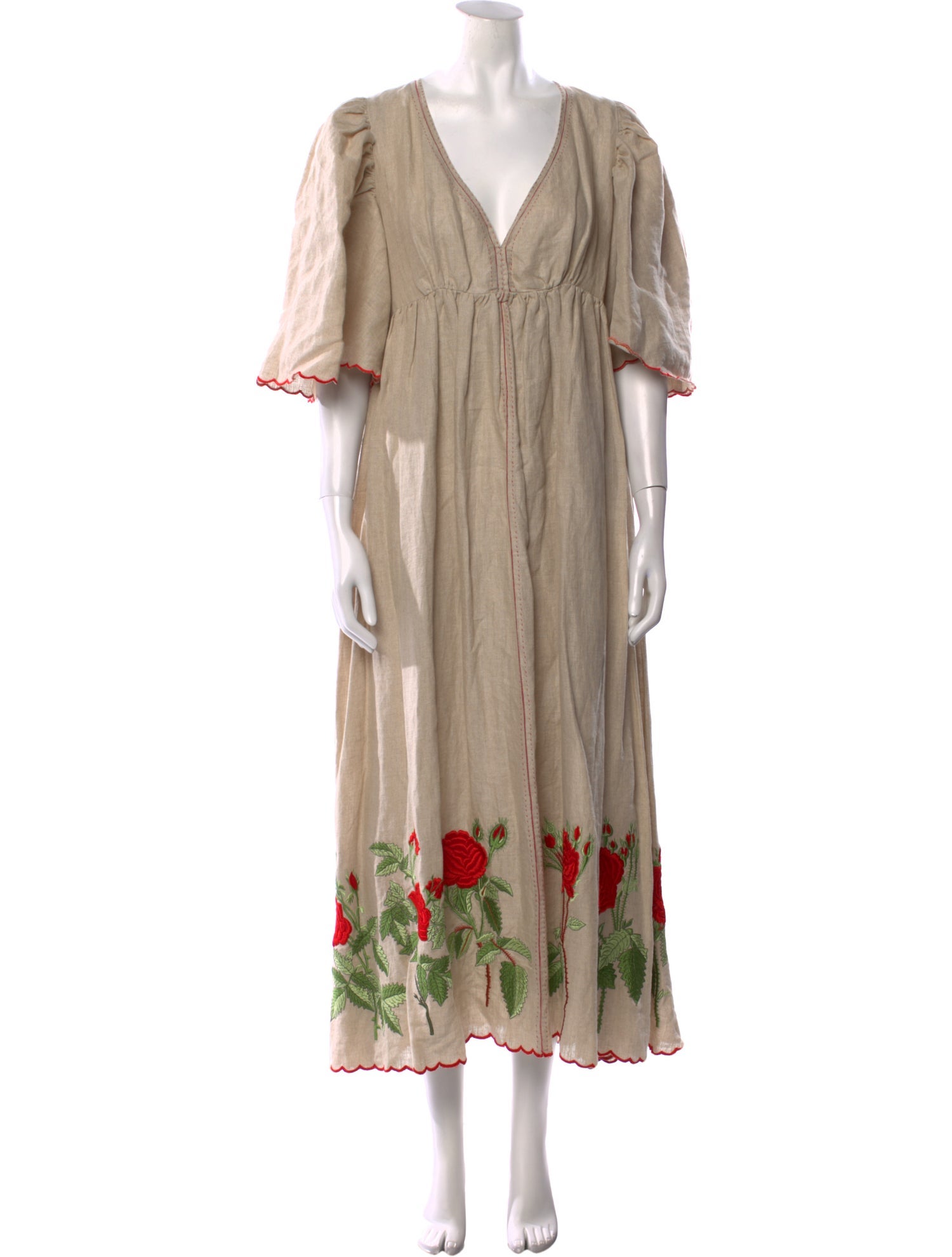 Natasha Zinko Linen Long Dress