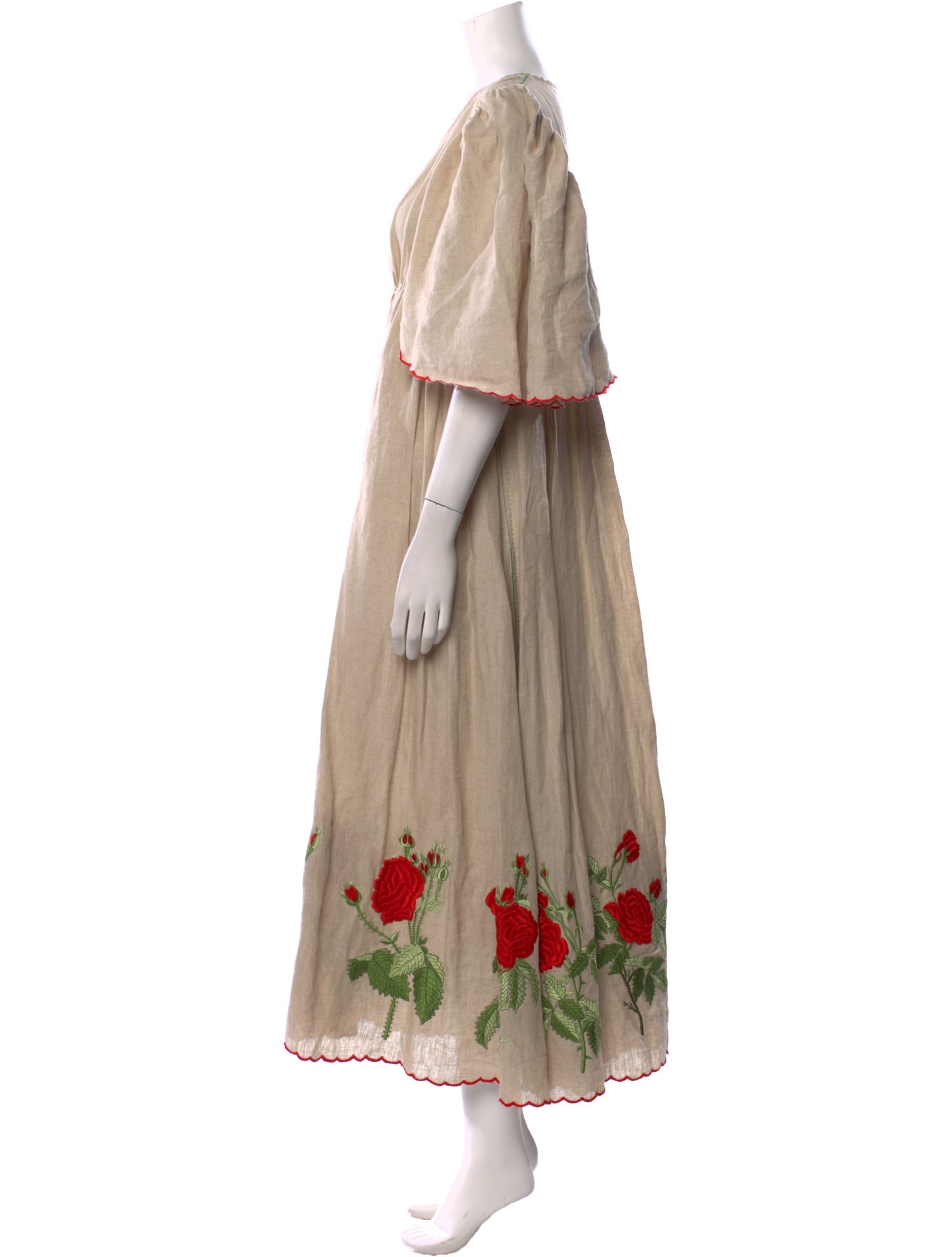 Natasha Zinko Linen Long Dress