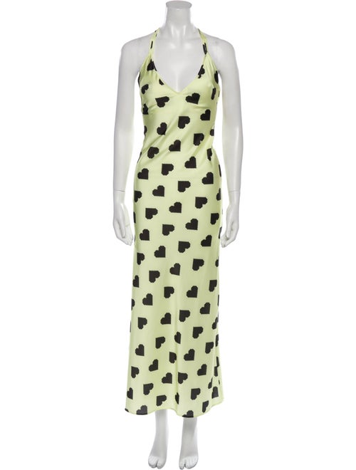 Natasha Zinko Printed Long Dress