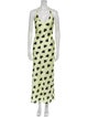 Natasha Zinko Printed Long Dress