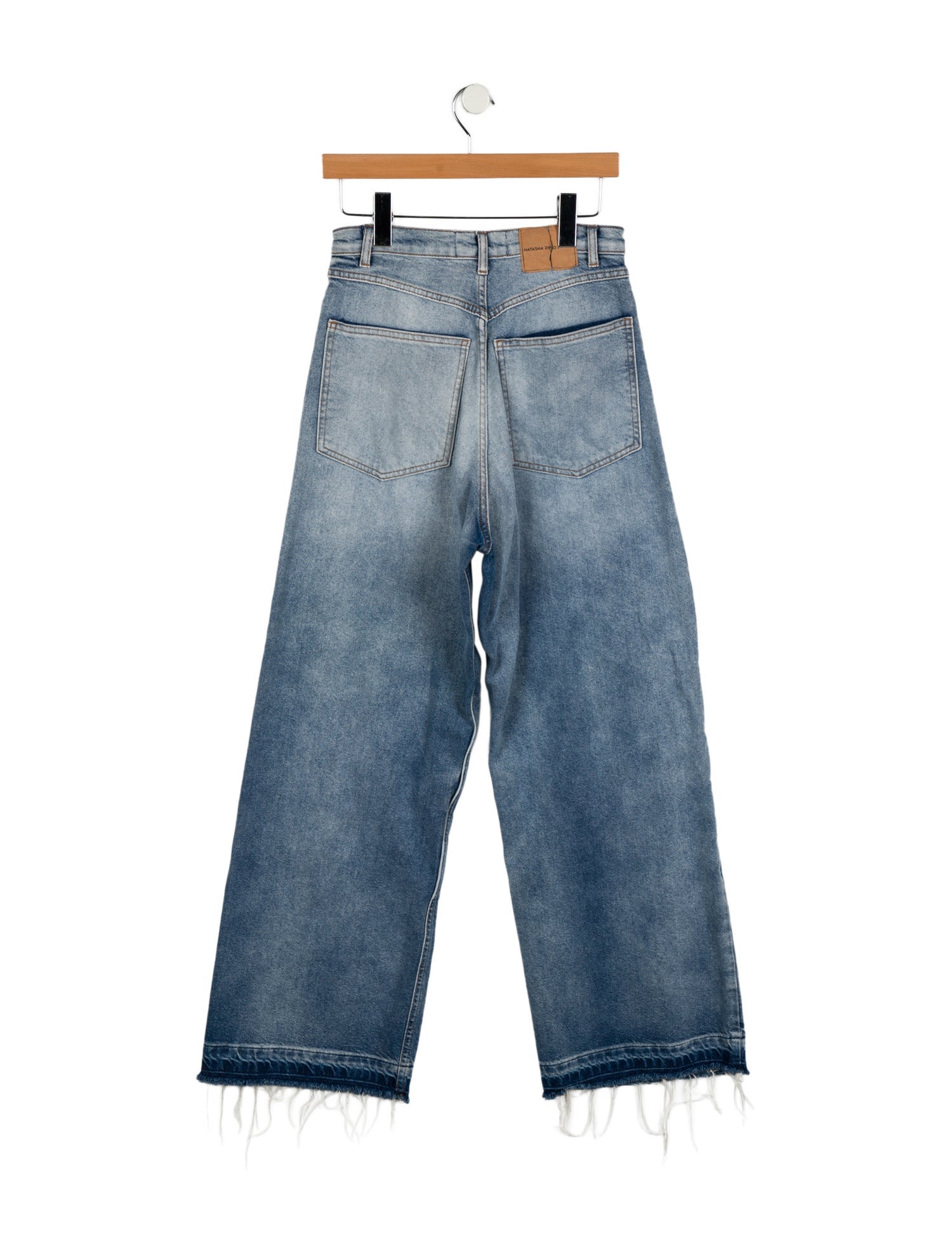 Natasha Zinko High-Rise Wide Leg Jeans