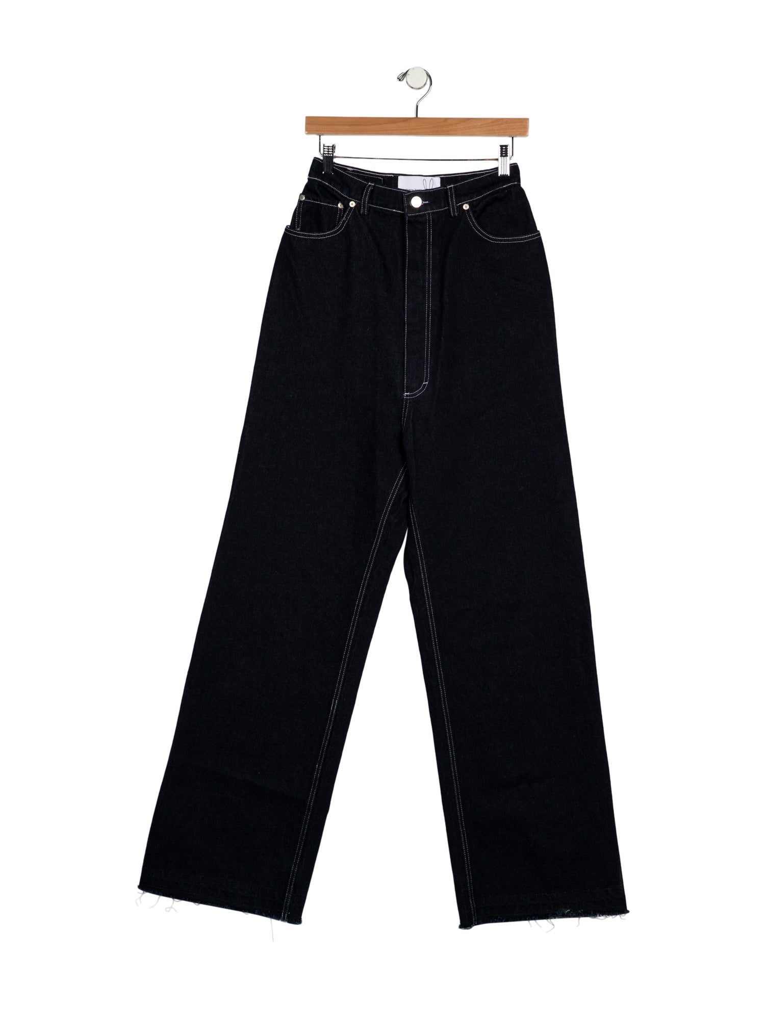 Natasha Zinko High-Rise Wide Leg Jeans