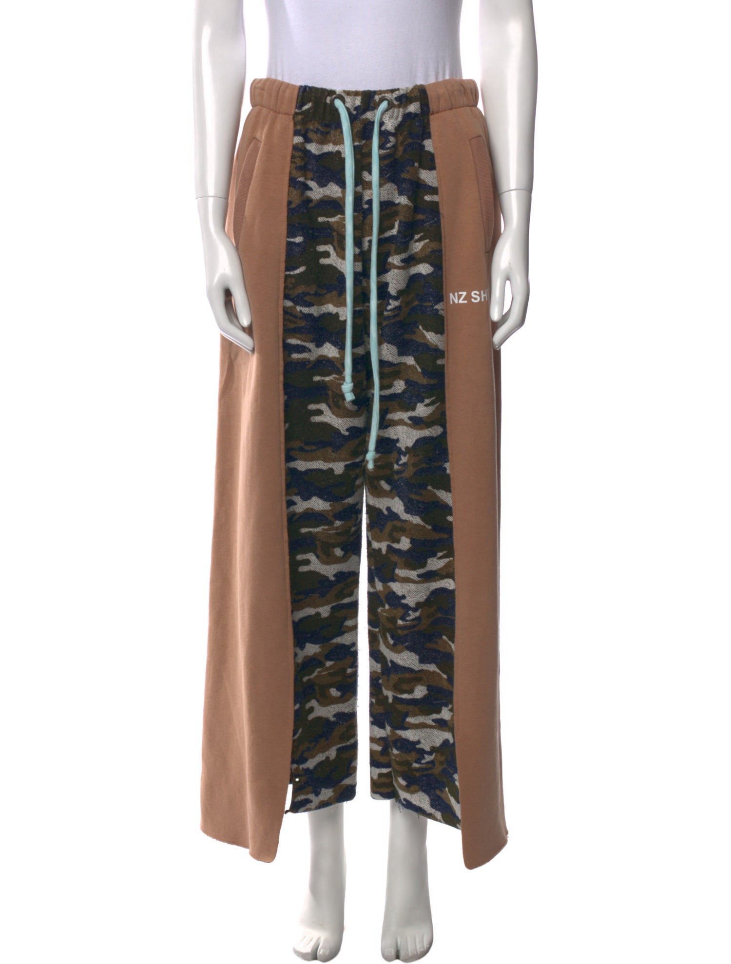 Natasha Zinko Printed Wide Leg Pants