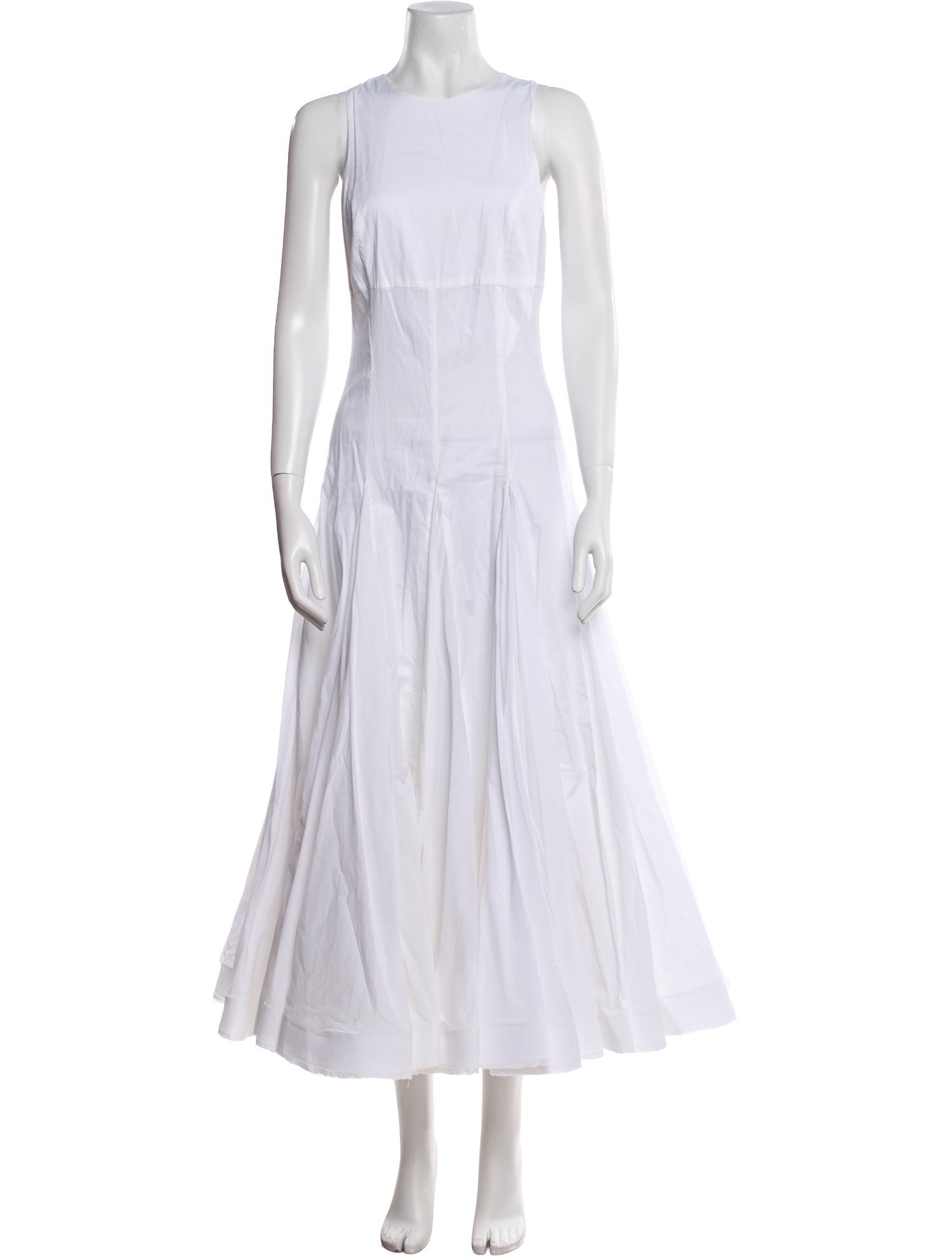 Natasha Zinko Crew Neck Long Dress