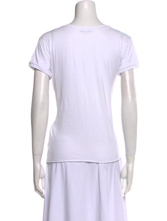 Natasha Zinko Graphic Print Scoop Neck T-Shirt