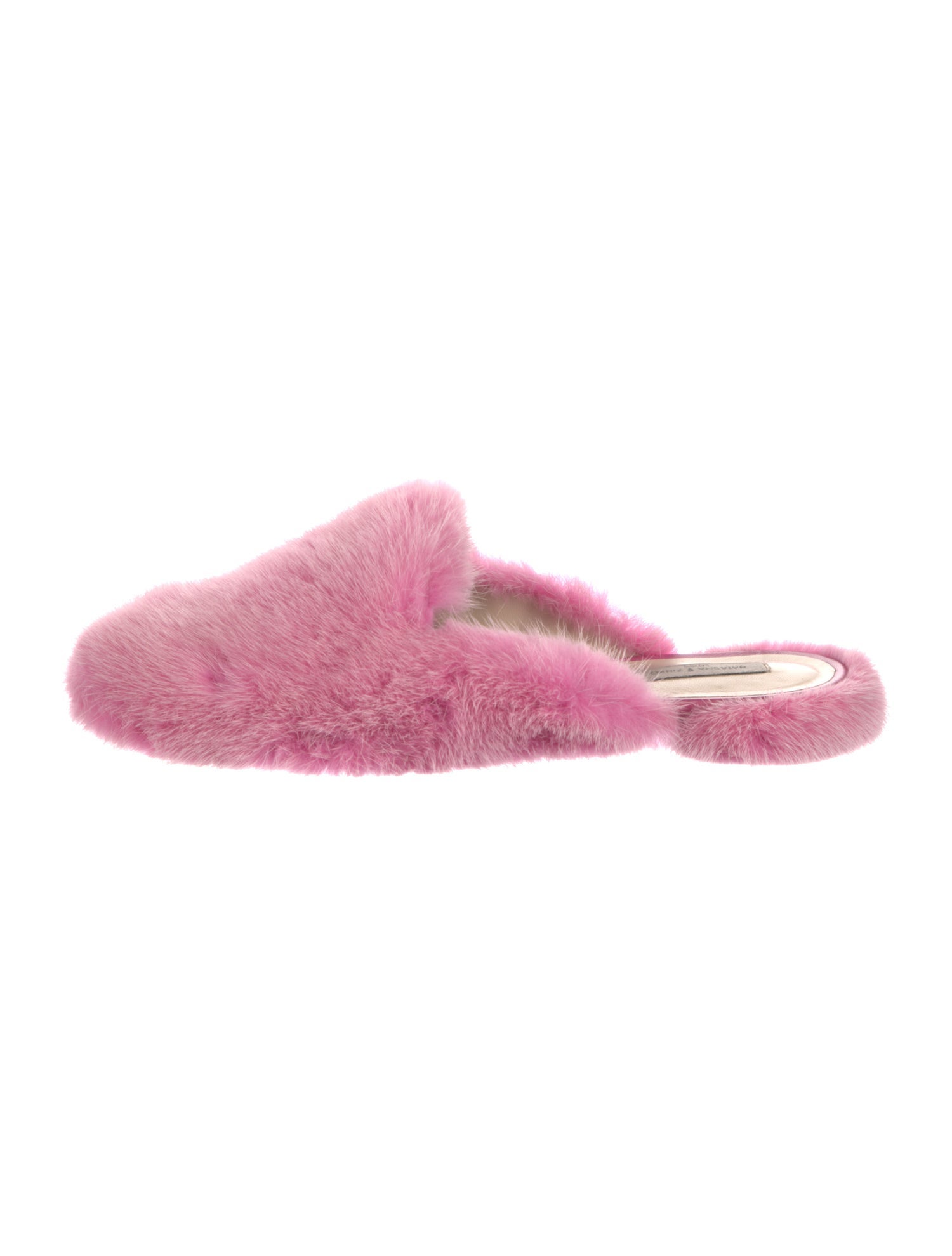 Natasha Zinko Faux Fur Mules