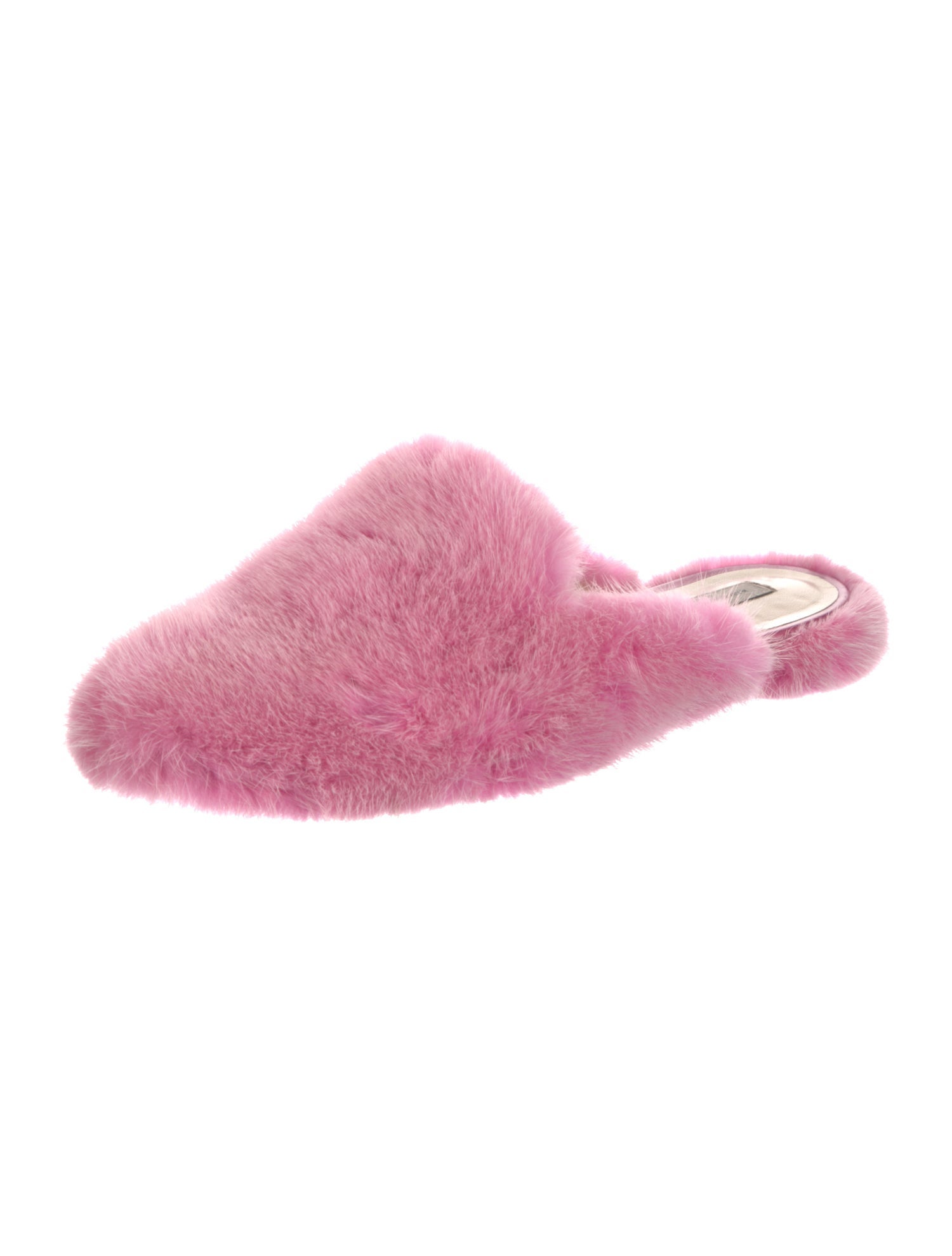Natasha Zinko Faux Fur Mules