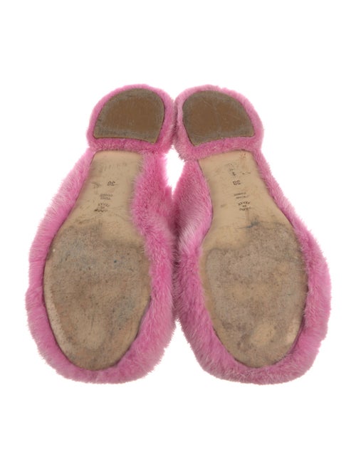 Natasha Zinko Faux Fur Mules