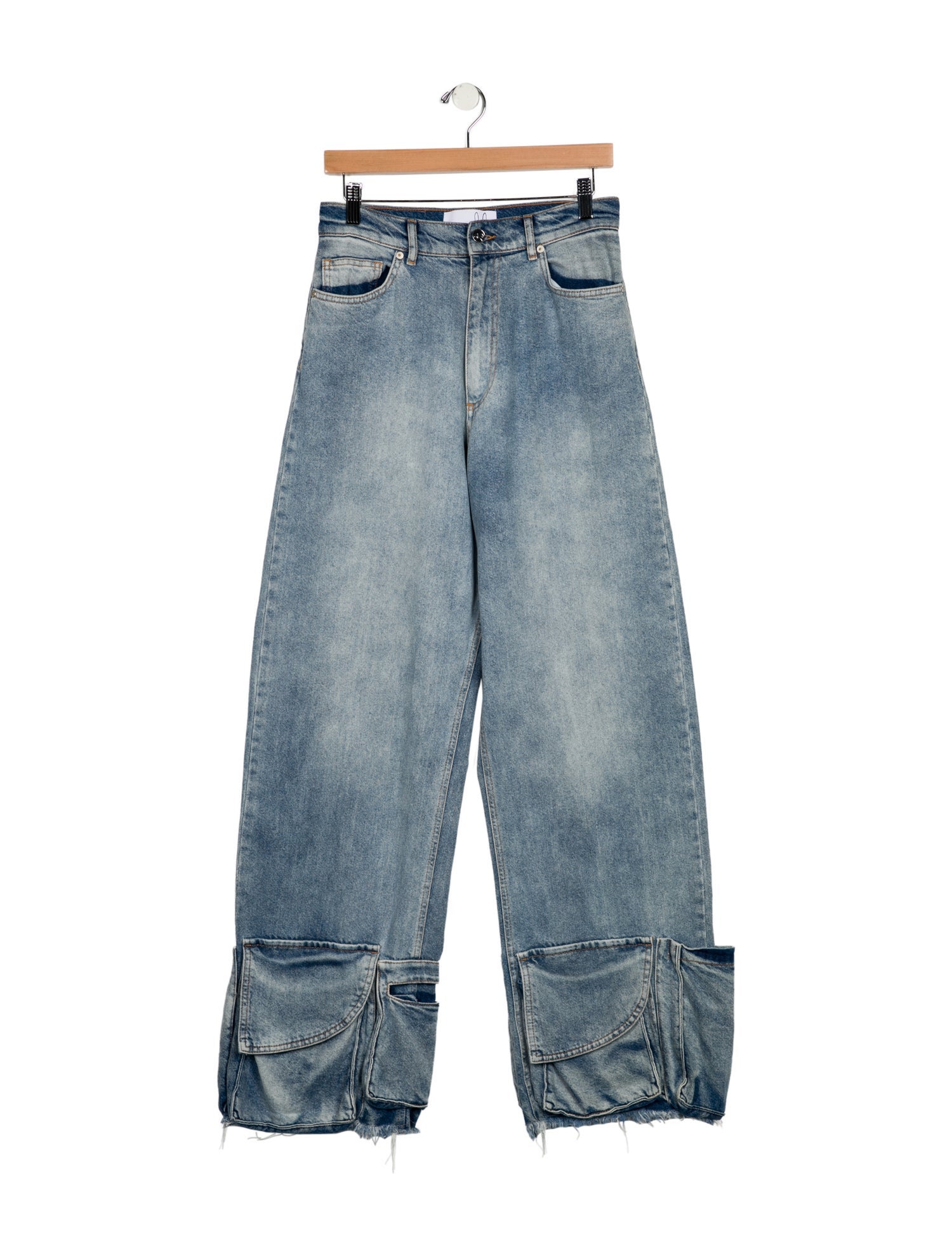 Natasha Zinko High-Rise Wide Leg Jeans