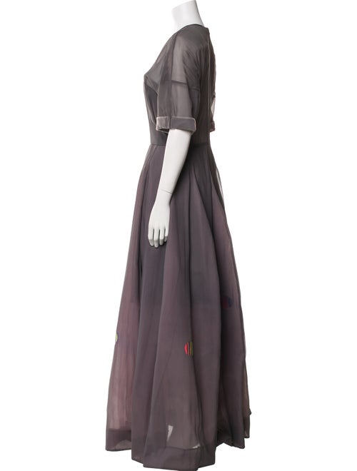 Natasha Zinko Silk Long Dress