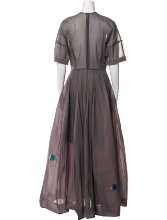 Natasha Zinko Silk Long Dress