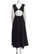 Natasha Zinko Wool Long Dress