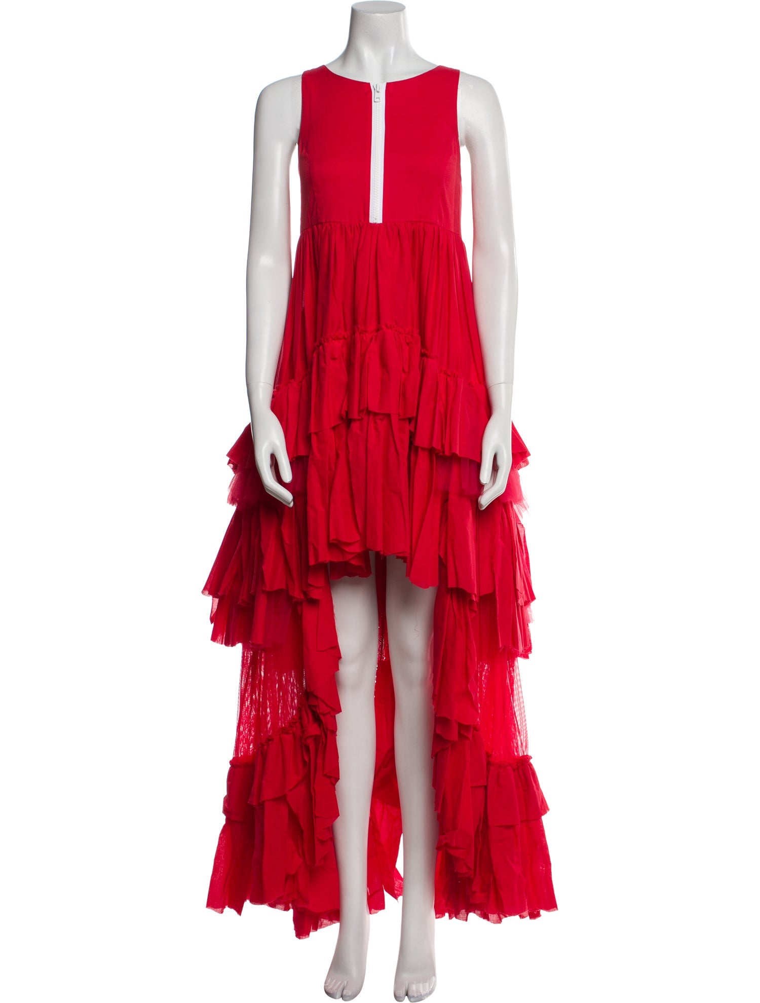 Natasha Zinko V-Neck Long Dress