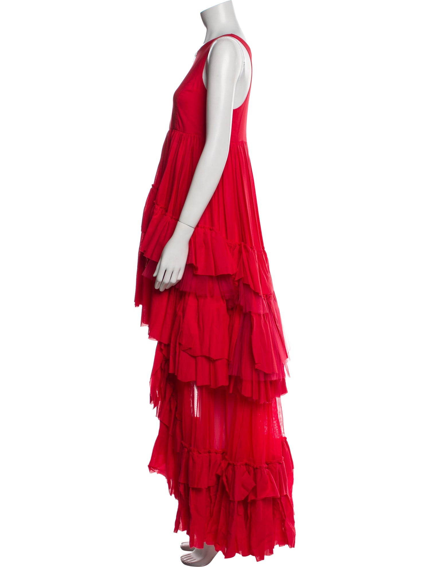 Natasha Zinko V-Neck Long Dress