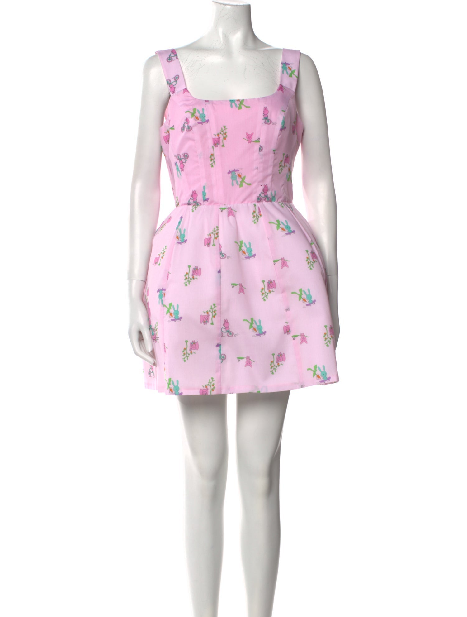 Natasha Zinko Floral Print Mini Dress