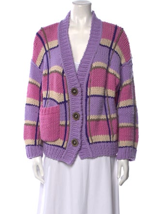 Natasha Zinko Virgin Wool Striped Sweater