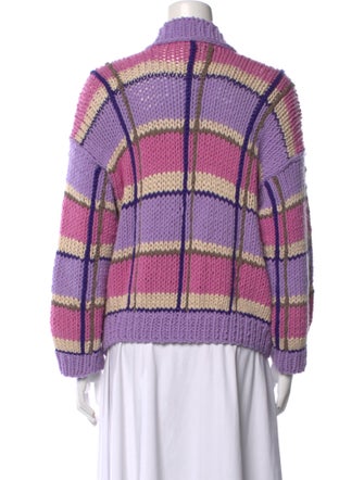 Natasha Zinko Virgin Wool Striped Sweater