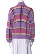 Natasha Zinko Virgin Wool Striped Sweater