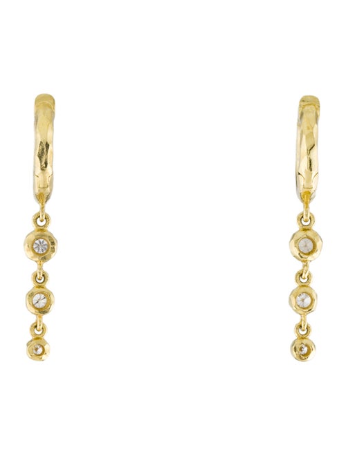 Octavia Elizabeth 18K Diamond Drop Earrings