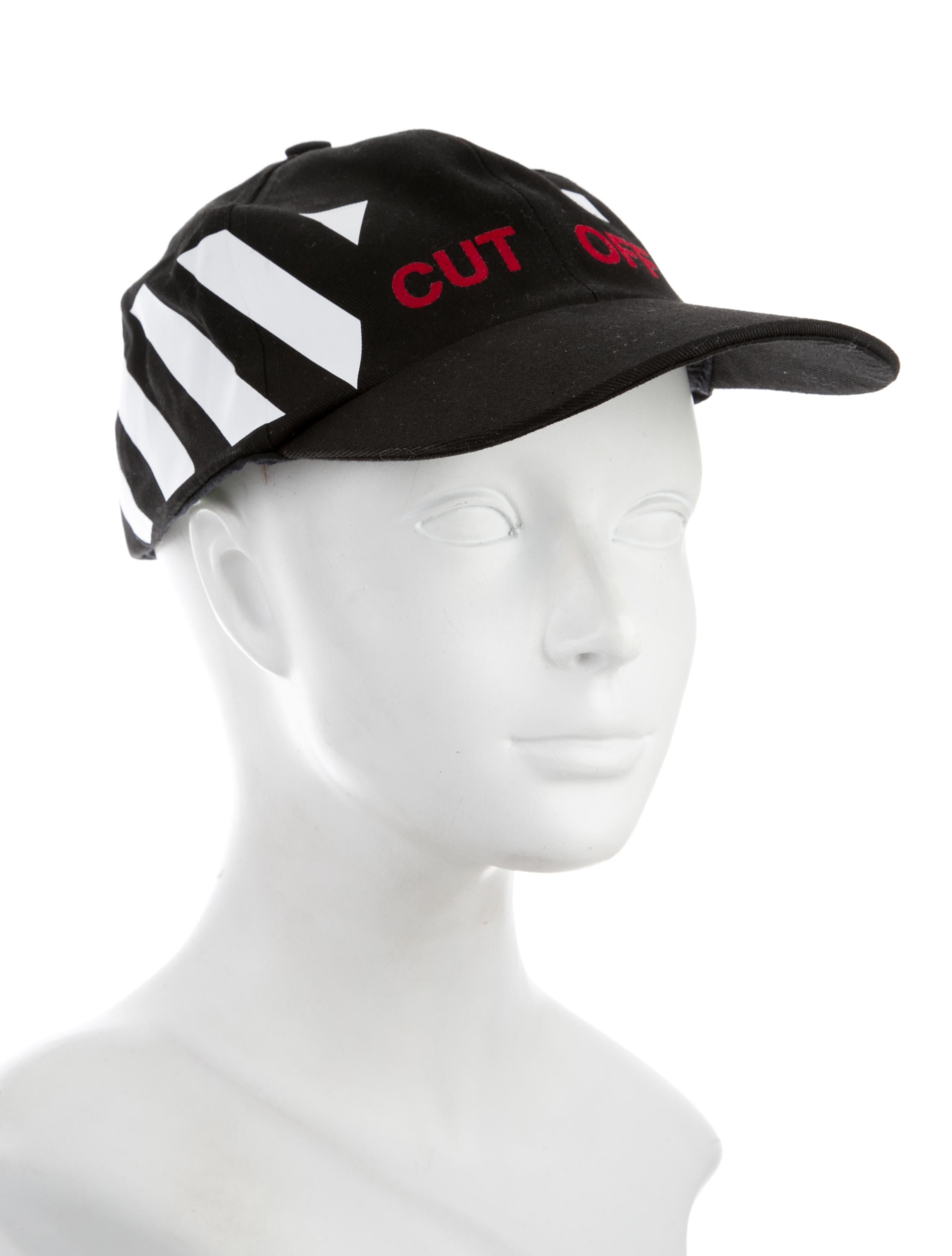 USE OFF-WHITE OFFVA)O//ff-W//hite Off-White Cut-Off Baseball Cap