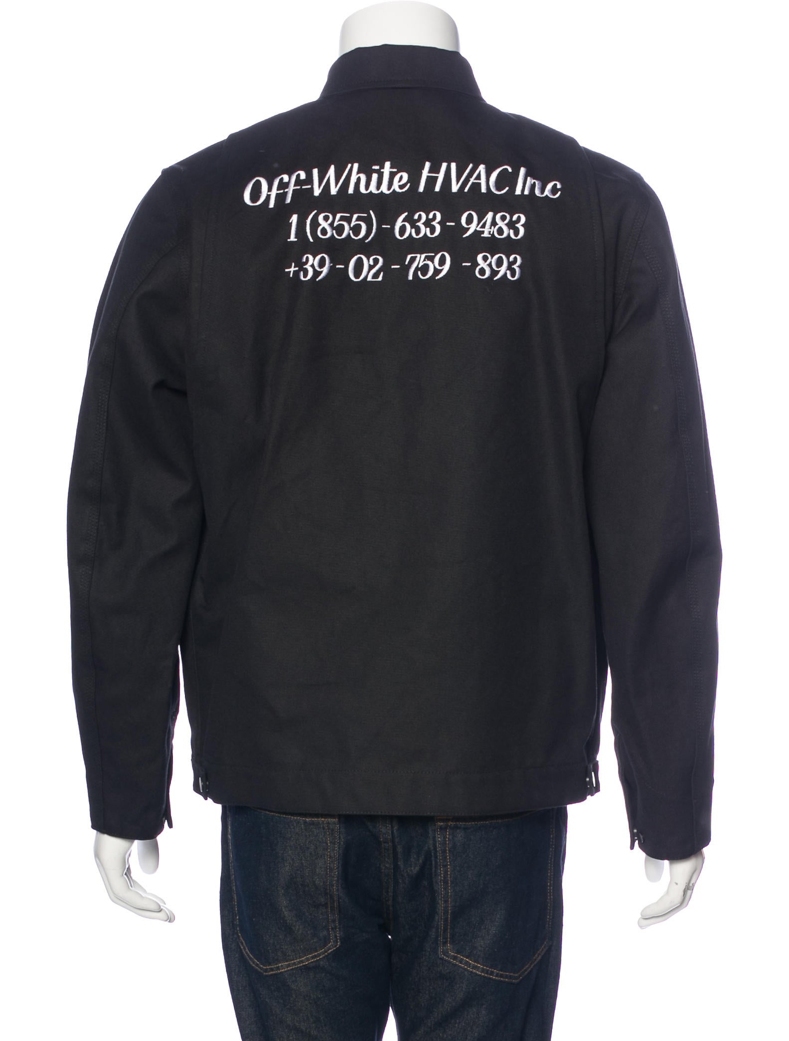 OffWhite 2017 Embroidered Work Jacket w/ Tags Clothing OFF20316